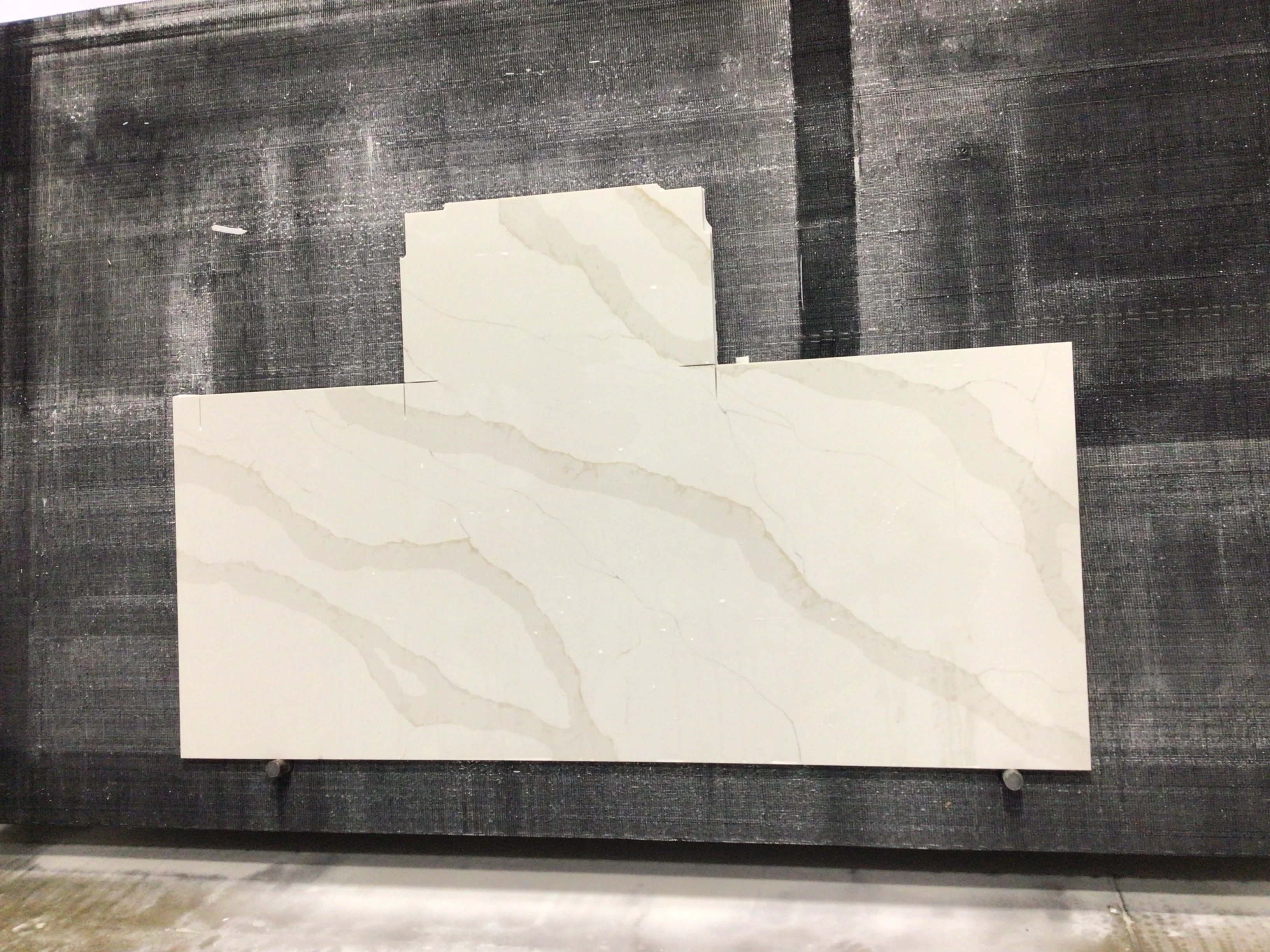 Calacatta Storm Gold remnant